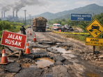 jalan rusak dibanten jalan rusak dibanten