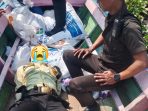 Photo Seorang Satpam Waduk Jatiluhur, ditemukan tak bernyawa di tepi Danau Area Tanggul Ubrug, Kabupaten Purwakarta, Jawa Barat. Jumat, 24/07/26.