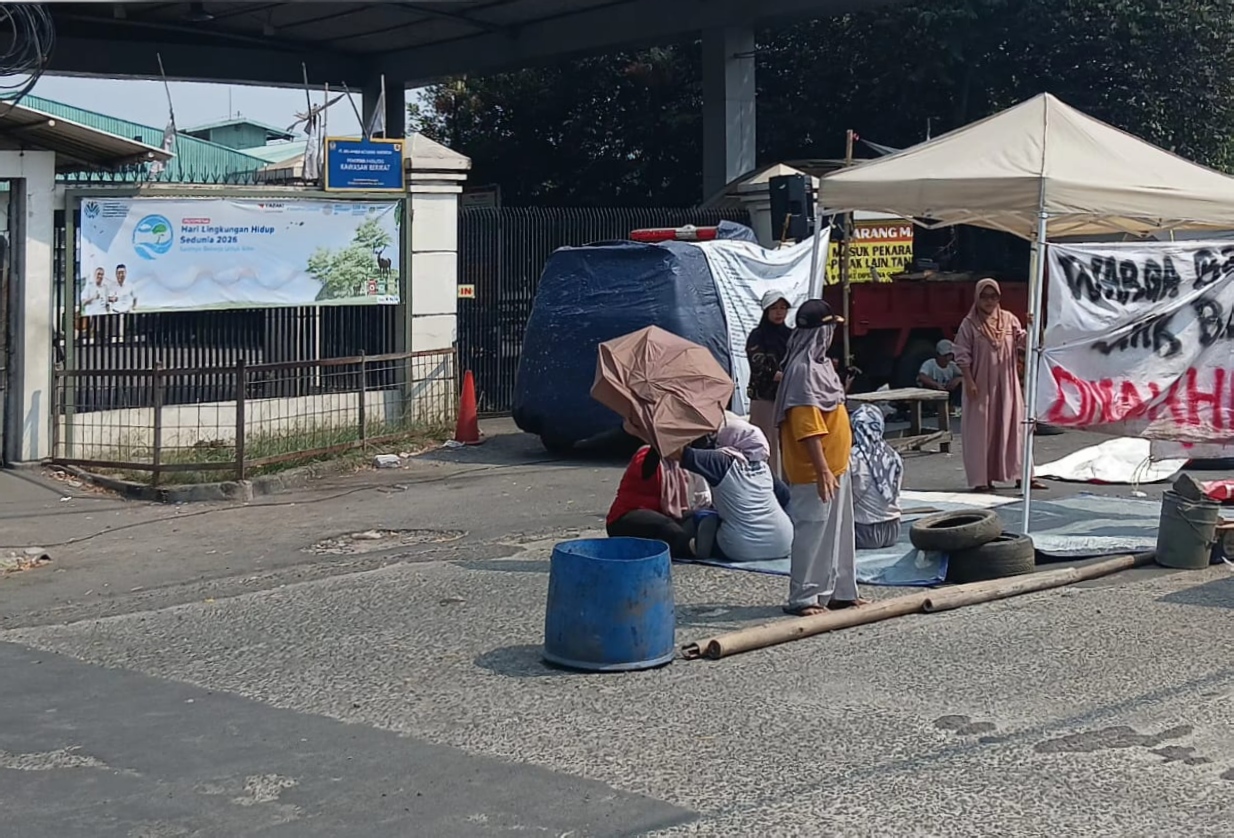 Aksi Demo PT. PEMI AW Balaraja masih berlangsung selama empat pekan