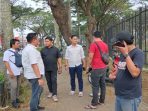 Polresta Tangerang selidiki Tempat Kejadian Perkara di kawasan Bundaran 3 Citra Raya, Kecamatan Panongan, Jumat (24/7/2026).