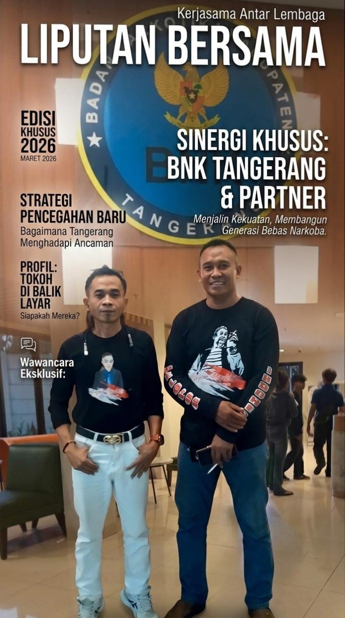 Photo Pengurus DPP LSM Pelopor Indonesia di Kantor BNK Kabupatan Tangerang, Rabu 06/082026